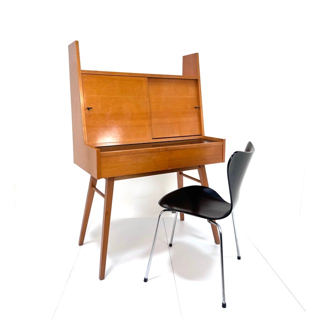Writing Desk or Secretary Model Wr 119 S from Wilhelm Renz, Germany, 1952 For Sale - Image 11 of 18
