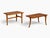 Mid-Century Modern t.h. Robsjohn-Gibbings, Rare Trapeza End Tables, Walnut, Greece, 1937 For Sale - Image 3 of 18