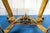 Gilded Iron and Marble Coffee Table from Colli, Italy, 1950s For Sale - Image 6 of 7