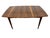 Mid-Century Modern Mid-Century Modern Brasilia Style Walnut Dining Table - Refinished! For Sale - Image 3 of 7