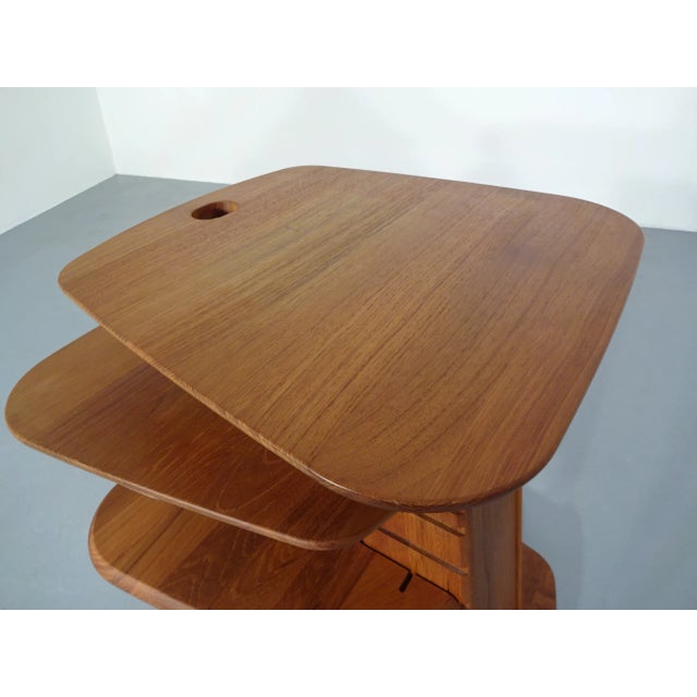 Tiered Console Table by Aksel Kjersgaard for Odder Adjustable, 1970s For Sale - Image 11 of 18