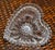 Late 20th Century Waterford Crystal Ribbed Ring Dish Heart Shape Starburst Base For Sale - Image 10 of 12