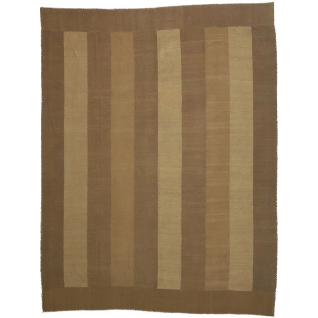 Vintage Persian Kilim Area Rug- 11'09 X 15'04 For Sale - Image 9 of 9