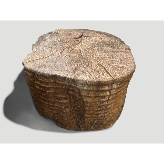 Contemporary Andrianna Shamaris Magnificent Teak Wood Coffee Table For Sale - Image 3 of 18