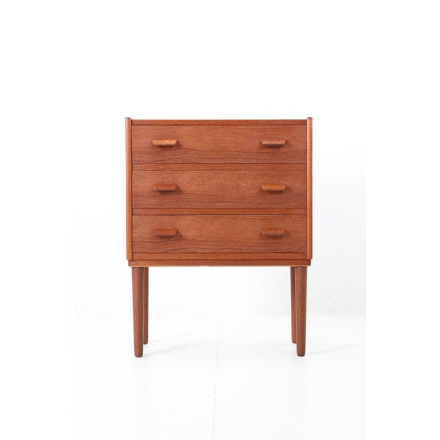 Danish Teak Chest of Drawers by Carl Aage Skov for Munch Møbler, 1960s For Sale - Image 4 of 18