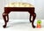 Vintage Henkel Harris Attributed Queen Anne Style Mahogany Footstool For Sale - Image 15 of 15