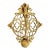 Victorian Brass Hand & Gavel Door Knocker, 1940s For Sale