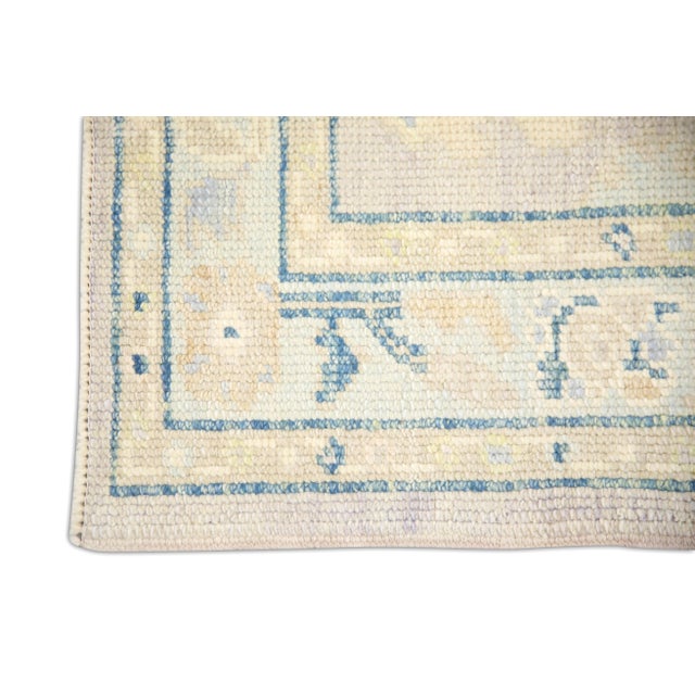 Turkish Oushak Rug Oriental Handmade 2'4" X 3'3" For Sale - Image 4 of 5