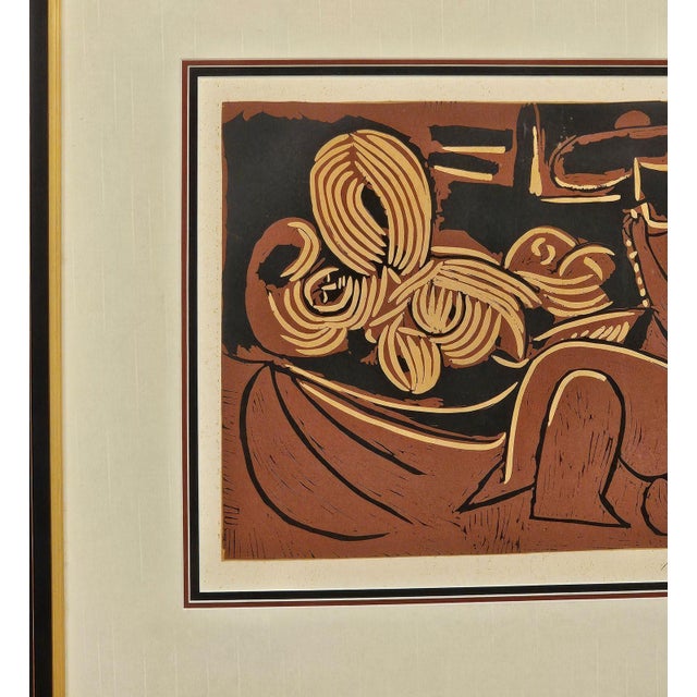 1980s Engraving After Picasso, Circa 1980 For Sale - Image 5 of 5
