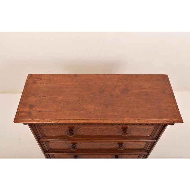 Brown Antique 18th Century Venetian Commode For Sale - Image 8 of 11