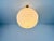 White White Pendant Lamp by Aloys Gangkofner for Peill and Putzler, 1970s For Sale - Image 8 of 8