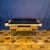 Wood Antique French Elegant Leather Top Game Table With 4 Drawers For Sale - Image 7 of 11