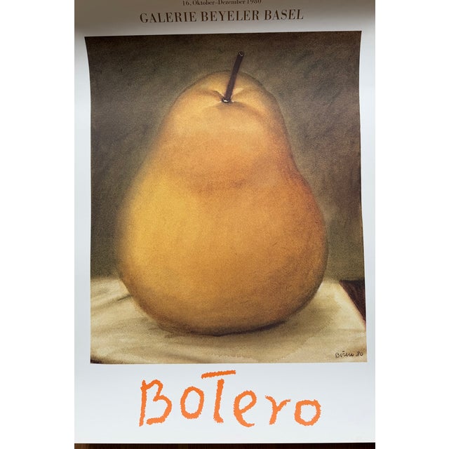 Fernando Botero, Pear, 1980, Paper For Sale - Image 10 of 10