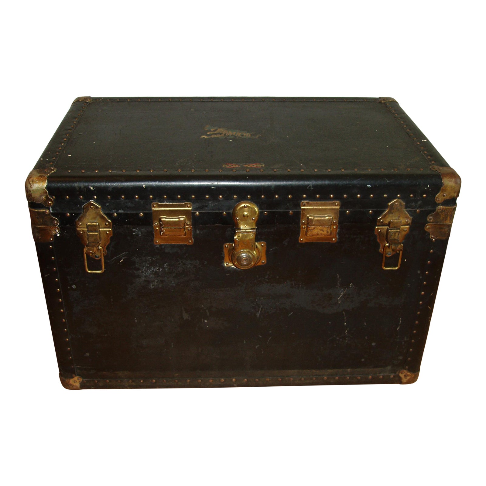 Antique Hartmann Steamer Trunk Chairish