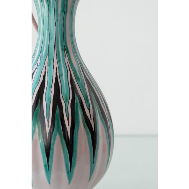Mid-Century Modern Gouda Ceramic Table Lamp, 1953 For Sale - Image 11 of 18