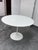 Mid-Century Modern Eero Saarinen for Knoll Studio Tulip Table, White For Sale - Image 3 of 12