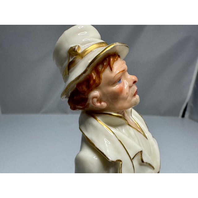 Royal Worcester Antique Royal Worcester Figurine: Paddy Irishman, James Hadley, 1868 For Sale - Image 4 of 10