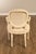 Antique White Century Furniture Set Of 8 Louis XVI Style Painted Dining Chairs For Sale - Image 8 of 18
