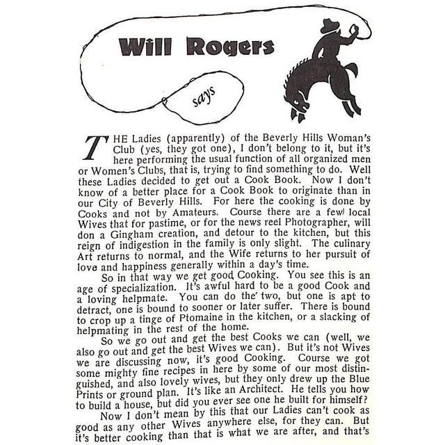 "Fashions in Foods: In Beverly Hills" 1931 For Sale In New York - Image 6 of 11