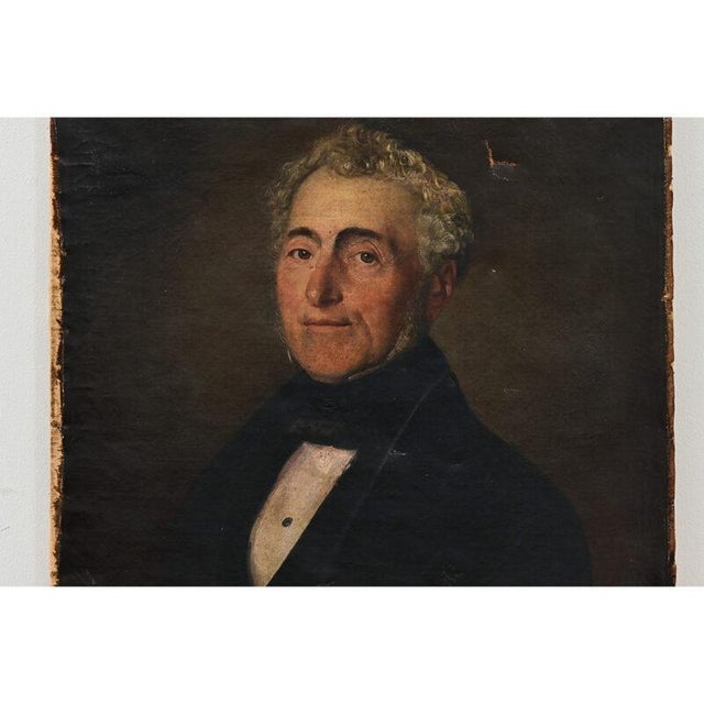 English English 18th Century Portrait of Gentleman For Sale - Image 3 of 8