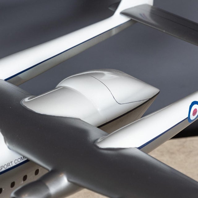 Cast Model of the Armstrong Whitworth Argosy Xn 824 Transport Plane, 1960s For Sale - Image 12 of 18