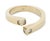 Mid-Century Modern Modernist Diamond and 14k Yellow Gold Open Ring For Sale - Image 3 of 6