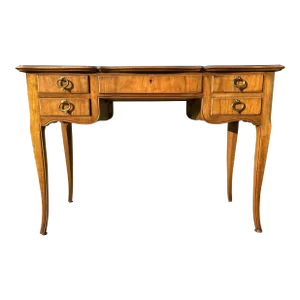 Vintage Mid-Century French Louis XV Directoire Writing Desk by Baker Furniture