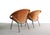 Set of Two Circle Armchairs by Lusch Erzeugnis, 1960s.