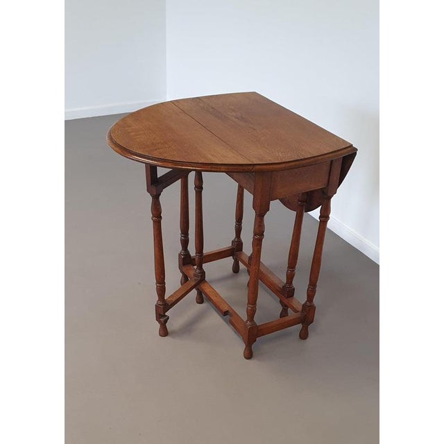 Drop Leaf Side Table For Sale - Image 12 of 12