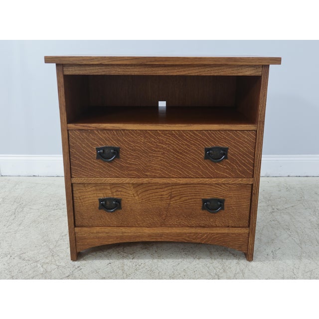 Stickley Mission Oak Arts & Crafts Tv Stand Chairish