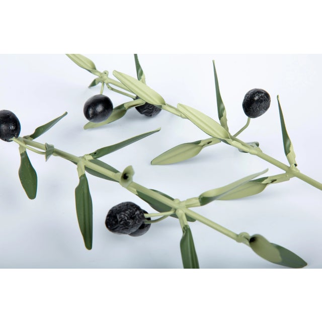Pair of Olive Branch Sculptures For Sale In New York - Image 6 of 7