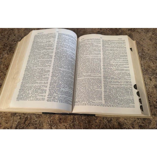 Gray Vintage Dictionary For Sale - Image 8 of 8