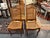 18th Century Antique French Louis XVI Style Walnut Cane Chairs For Sale - Image 4 of 4