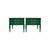 Mid 20th Century Transitional Nightstands in Green - Newly Painted For Sale - Image 15 of 15