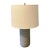 Liam Embossed Ceramic Table Lamp For Sale