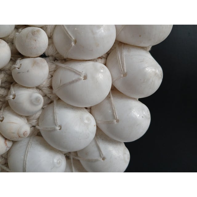 Shell and Macramé Necklace on Stand, Papua New Guinea For Sale - Image 12 of 16