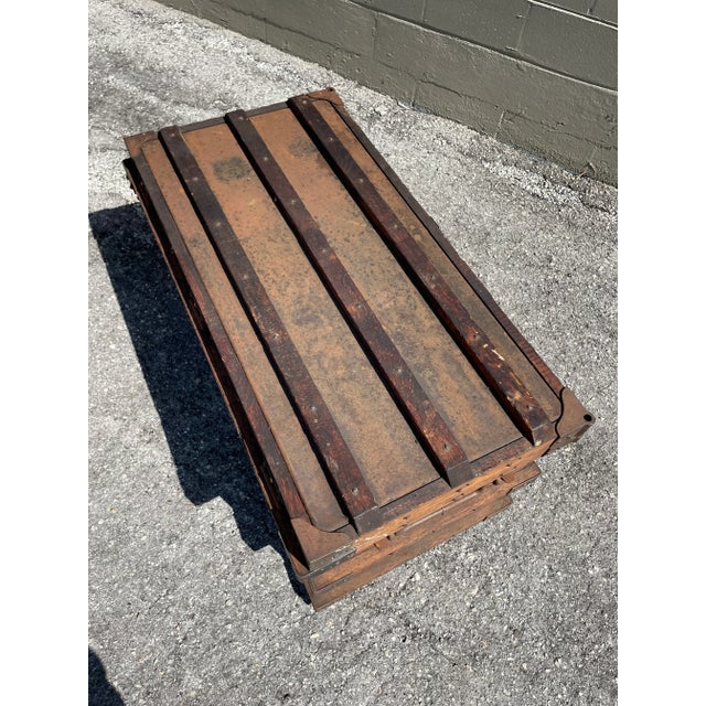 Late 1800’s Vanderman Stagecoach Strong Box For Sale - Image 12 of 13