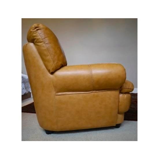 1990s Chateau d'Ax Italian Leather 3 Seater Sofa Y2k For Sale - Image 5 of 18
