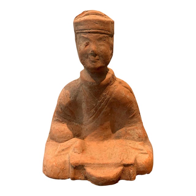 Chinese Terracotta Tomb Figure East Han Dynasty For Sale