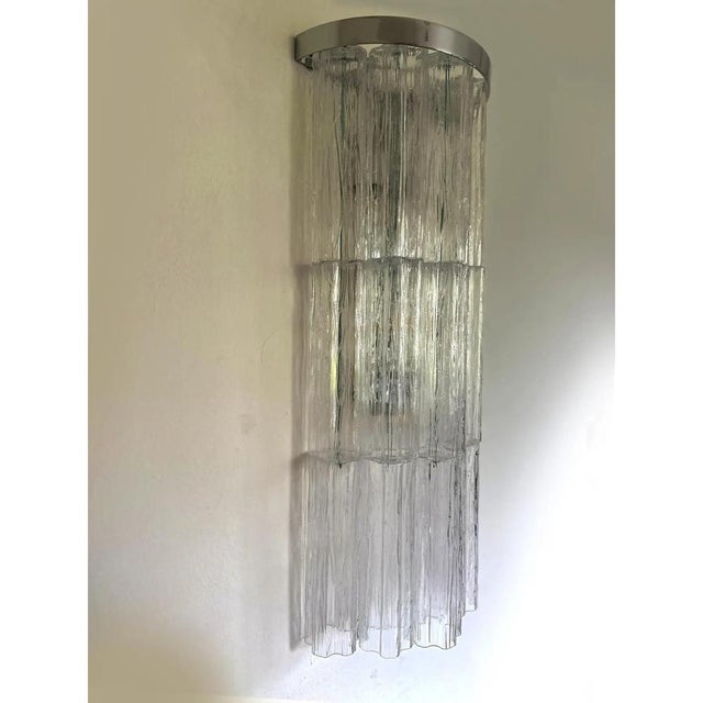 Transparent Tronchi Wall Sconces by Simoeng, Set of 2 For Sale - Image 8 of 10