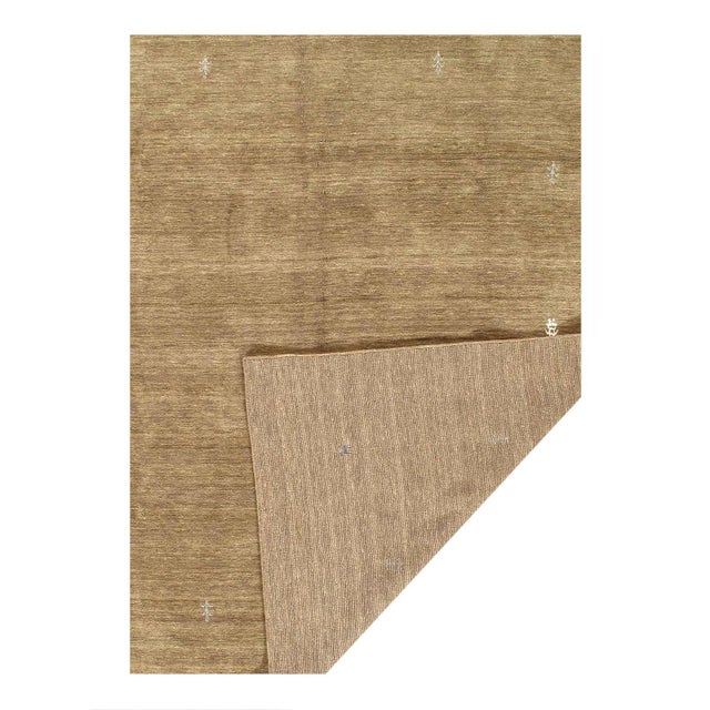 Traditional Pasargad DC Fine Hand Knotted Gabbeh Design Rug For Sale - Image 3 of 3