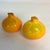 Ceramic 1976 Vintage Boho Chic Americana Yellow Onion Salt & Pepper Shakers - A Pair. For Sale - Image 7 of 9
