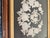 Folk Art Victorian Pin Prick Flower Basket Folk Art Black Velvet Deep Well Frame For Sale - Image 3 of 12