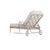 Not Yet Made - Made To Order Brown Jordan Calcutta Adjustable Chaise Lounge, Dove frame with Fusion Natural fabric For Sale - Image 5 of 11