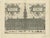 "Rare 1582 Copper Engraving of Hanseatic House, Antwerp by Guicciardini" This copper engraving, published in 1582 by...