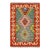 Tribal Turkish Kilim Rust Gray Hand-Woven Wool Rug For Sale