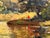 Realism Figures in a Forest by a River Bank in Northern Ireland by 20th Century Artist 1980 Circa For Sale - Image 3 of 18