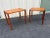 1960s Bent Silberg Mobler Teak Nesting Tables- Set of 2- Denmark 1960's For Sale - Image 5 of 12