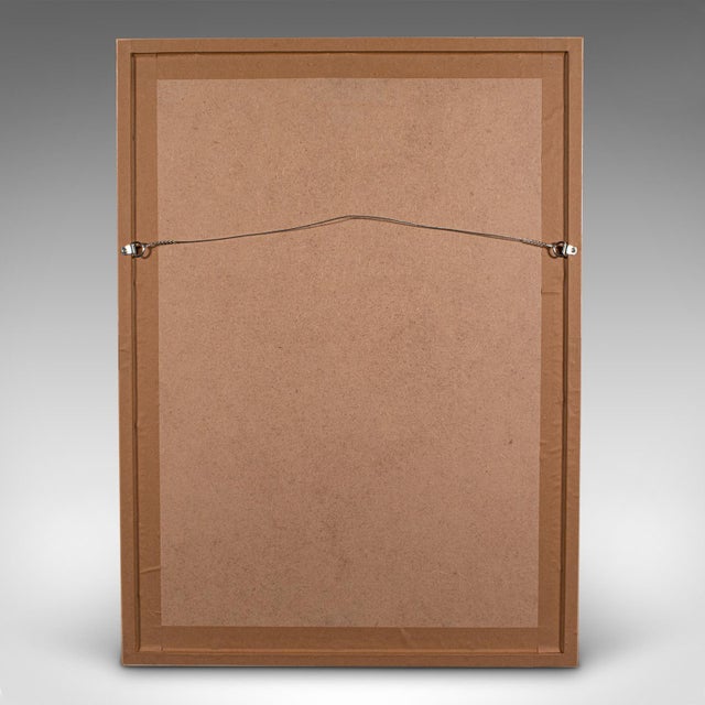 Pink 1990's Vintage Abstract Painting For Sale - Image 8 of 8