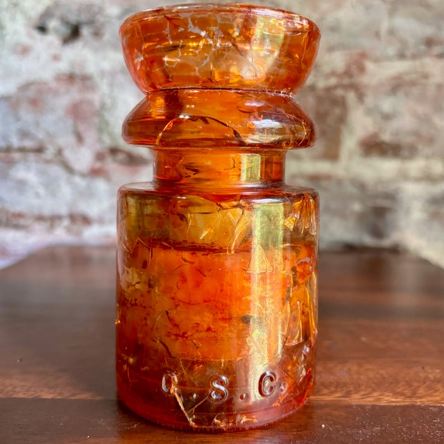 This is a stunning antique Hemingray No. 19-30 glass insulator manufactured for the Canadian Spool Company (C.S.C.)....
